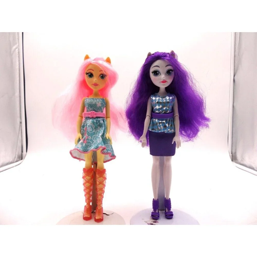 Equestria Girls Discontinued My Little Pony Rarity Doll and‎ Fluttershy Dolls